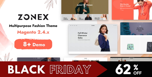 Zonex - Minimalist Responsive Magento 2 Fashion Theme Zonex - Minimalist Responsive Magento 2 Fashion Theme