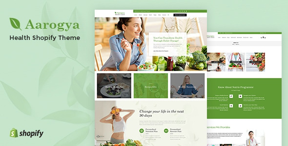 Aarogya | Healthcare Nutrition and Wellness Shopify Theme Aarogya | Healthcare Nutrition and Wellness Shopify Theme