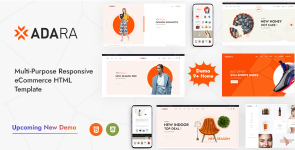Adara - Modern & Multipurpose eCommerce Template Adara - Modern & Multipurpose eCommerce Template