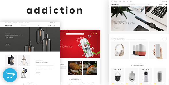 Addiction - Multipurpose OpenCart 3 Theme Addiction - Multipurpose OpenCart 3 Theme