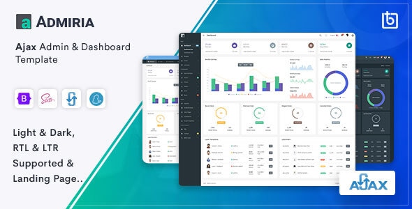 Admiria - Ajax Admin & Dashboard Template Admiria - Ajax Admin & Dashboard Template
