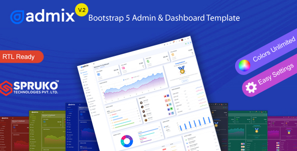 Admix - HTML Admin Dashboard Template Admix - HTML Admin Dashboard Template