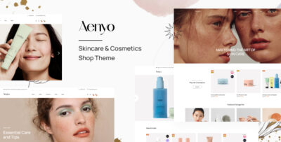 Aenyo - Beauty & Skincare Shop WordPress Theme