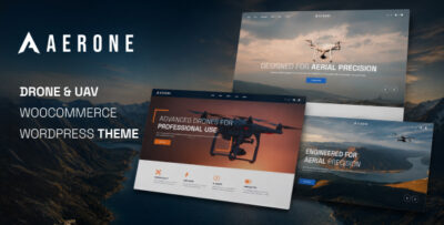 Aerone - Drone & UAV WooCommerce WordPress Theme
