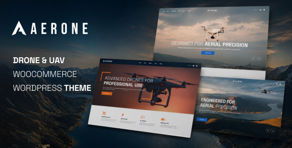 Aerone - Drone & UAV WooCommerce WordPress Theme Aerone - Drone & UAV WooCommerce WordPress Theme