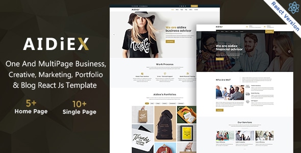 Aidiex – Business And Corporate React Next JS Template Aidiex – Business And Corporate React Next JS Template