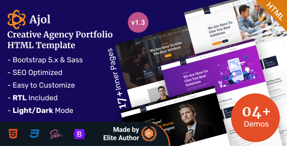 Ajol - IT Agency Startup Portfolio Bootstrap 5 Template Ajol - IT Agency Startup Portfolio Bootstrap 5 Template