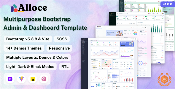 Alloce - Bootstrap Admin & Dashboard Template Alloce - Bootstrap Admin & Dashboard Template