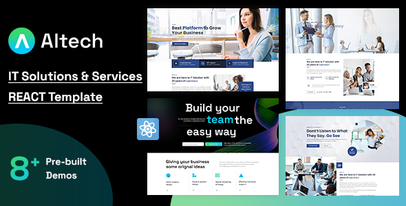 Altech - React IT Solutions & Multi Services Template Altech - React IT Solutions & Multi Services Template