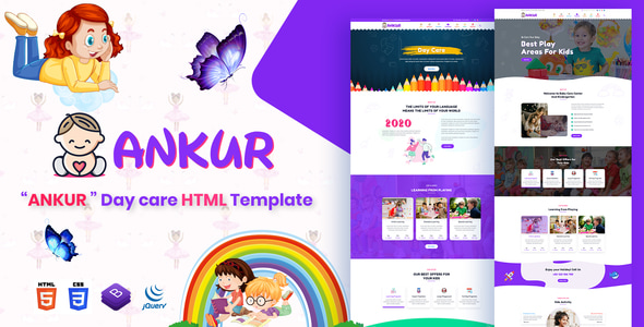 Ankur Day Care HTML Template Ankur Day Care HTML Template