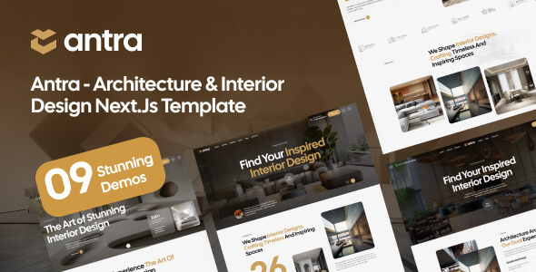 Antra - Architecture & Interior Design NextJs Template Antra - Architecture & Interior Design NextJs Template