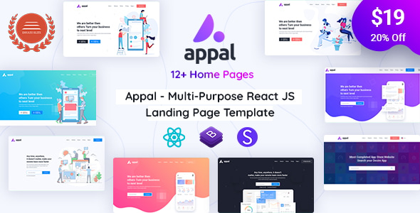 Appal - React Technology and IT Startup Template Appal - React Technology and IT Startup Template
