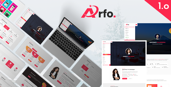 Arfo | Personal Portfolio Resume HTML5 Template Arfo | Personal Portfolio Resume HTML5 Template