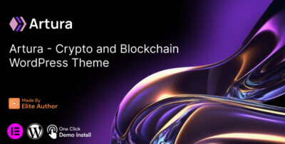 Artura - Crypto & Blockchain Technology WordPress Theme