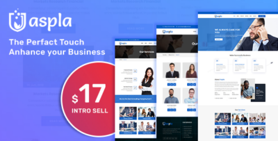 Aspla - Creative Multi-Purpose HTML5 Template