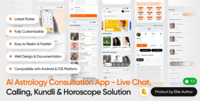 AstroSpace | AI Consultation Flutter Mobile App