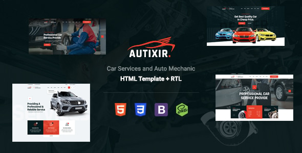 Autixir - Auto Parts Shop Car Accessories Bootstrap Template Autixir - Auto Parts Shop Car Accessories Bootstrap Template