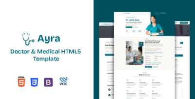 Ayra - Doctor & Medical HTML5 Template
