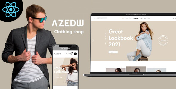 Azedw - React Clothing eCommerce Template Azedw - React Clothing eCommerce Template