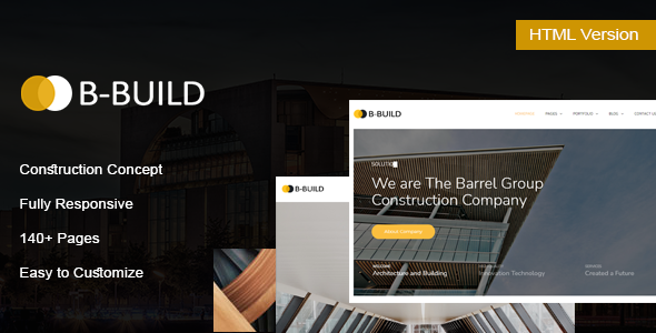 B-Build - Construction HTML Template B-Build - Construction HTML Template