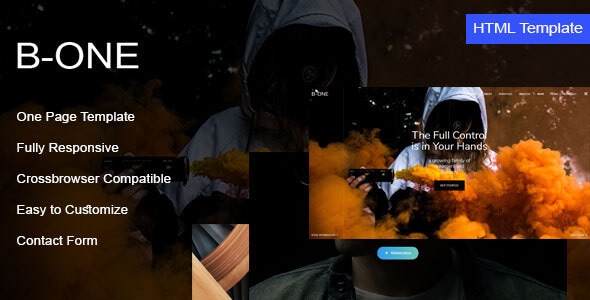 B-One - One Page HTML Template B-One - One Page HTML Template