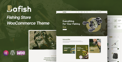 Bafish - Fishing Store WooCommerce Theme
