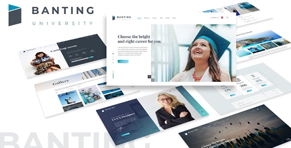Banting University - Educational Site Template Banting University - Educational Site Template