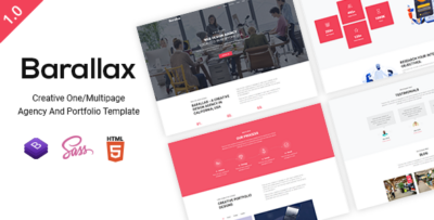 Barallax - One Page Parallax