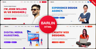 Barlin - Portfolio Template