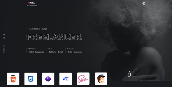 Bayra | Personal Portfolio / CV / Resume Template Bayra | Personal Portfolio / CV / Resume Template