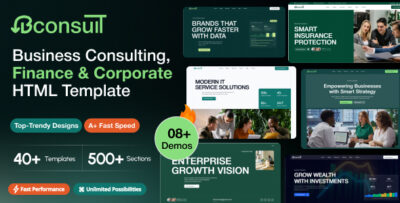 Bconsult - Business Consulting, Finance & Corporate HTML Template