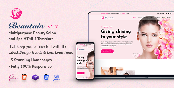 Beautain | Multipurpose Beauty Salon and Spa HTML5 Template Beautain | Multipurpose Beauty Salon and Spa HTML5 Template