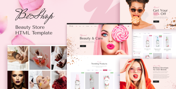 BeShop - Beauty eCommerce HTML Template BeShop - Beauty eCommerce HTML Template