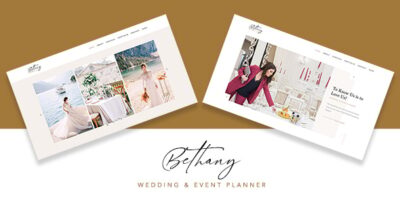 Bethany - Wedding & Event Planner Template