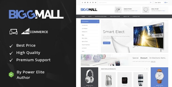 BiggMall - Multipurpose Stencil BigCommerce Theme BiggMall - Multipurpose Stencil BigCommerce Theme
