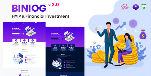 Biniog - HYIP Investment Template Biniog - HYIP Investment Template