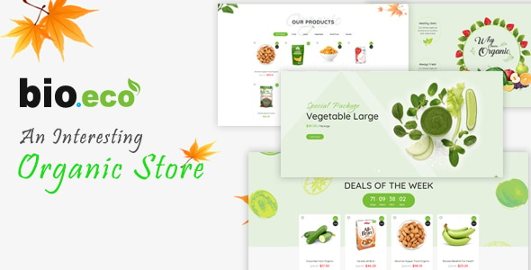 BioEco - An Interesting Organic Store Prestashop Themes BioEco - An Interesting Organic Store Prestashop Themes