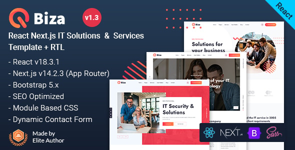Biza - React Nextjs 14+ IT Solutions & Digital Services Template Biza - React Nextjs 14+ IT Solutions & Digital Services Template
