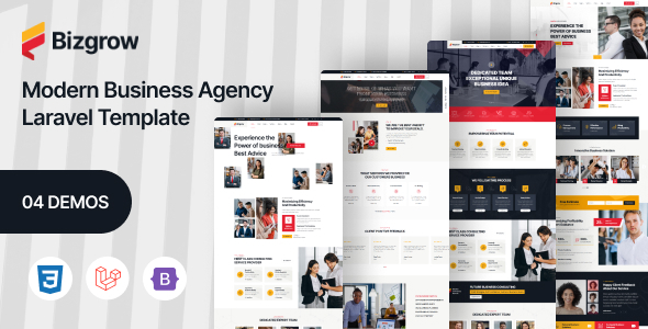 Bizgrow - Business Consulting Laravel Template Bizgrow - Business Consulting Laravel Template