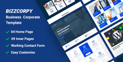 BizzCorpy - Business Corporate HTML Template