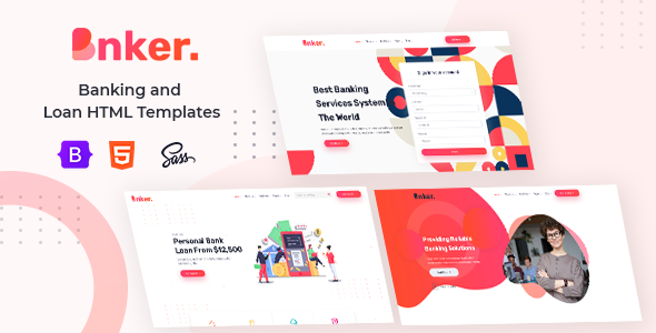 Bnker. - Banking and Loan HTML Templates + RTL Bnker. - Banking and Loan HTML Templates + RTL