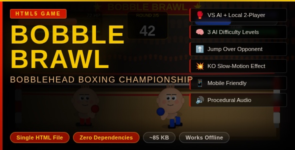 Bobble Brawl - HTML5 Boxing Game Bobble Brawl - HTML5 Boxing Game