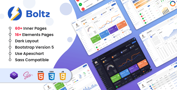 Boltz - Crypto Admin and Dashboard Bootstrap 5 Template Boltz - Crypto Admin and Dashboard Bootstrap 5 Template