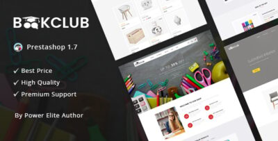Book Club - Responsive Prestashop 1.7 Theme