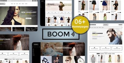 Boom - Fashion and accessories shopify theme