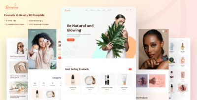 Boomrom - Cosmetic & Beauty Shop HTML Template