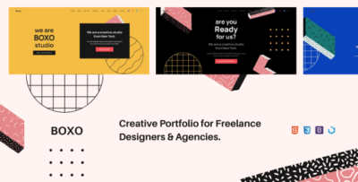 Boxo - Creative Multi-Purpose Portfolio