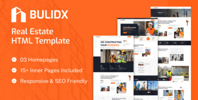 Bulidx - Construction HTML Template