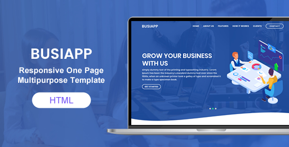 Busiapp | Bootstrap 4 HTML 5 Multi Purpose One/Multi Pages Template Busiapp | Bootstrap 4 HTML 5 Multi Purpose One/Multi Pages Template