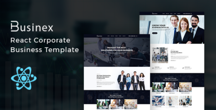 Businex - React Corporate Business Template
